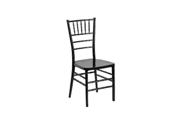 black chiavari chair
