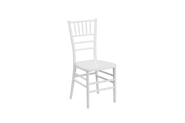 white chiavari chair